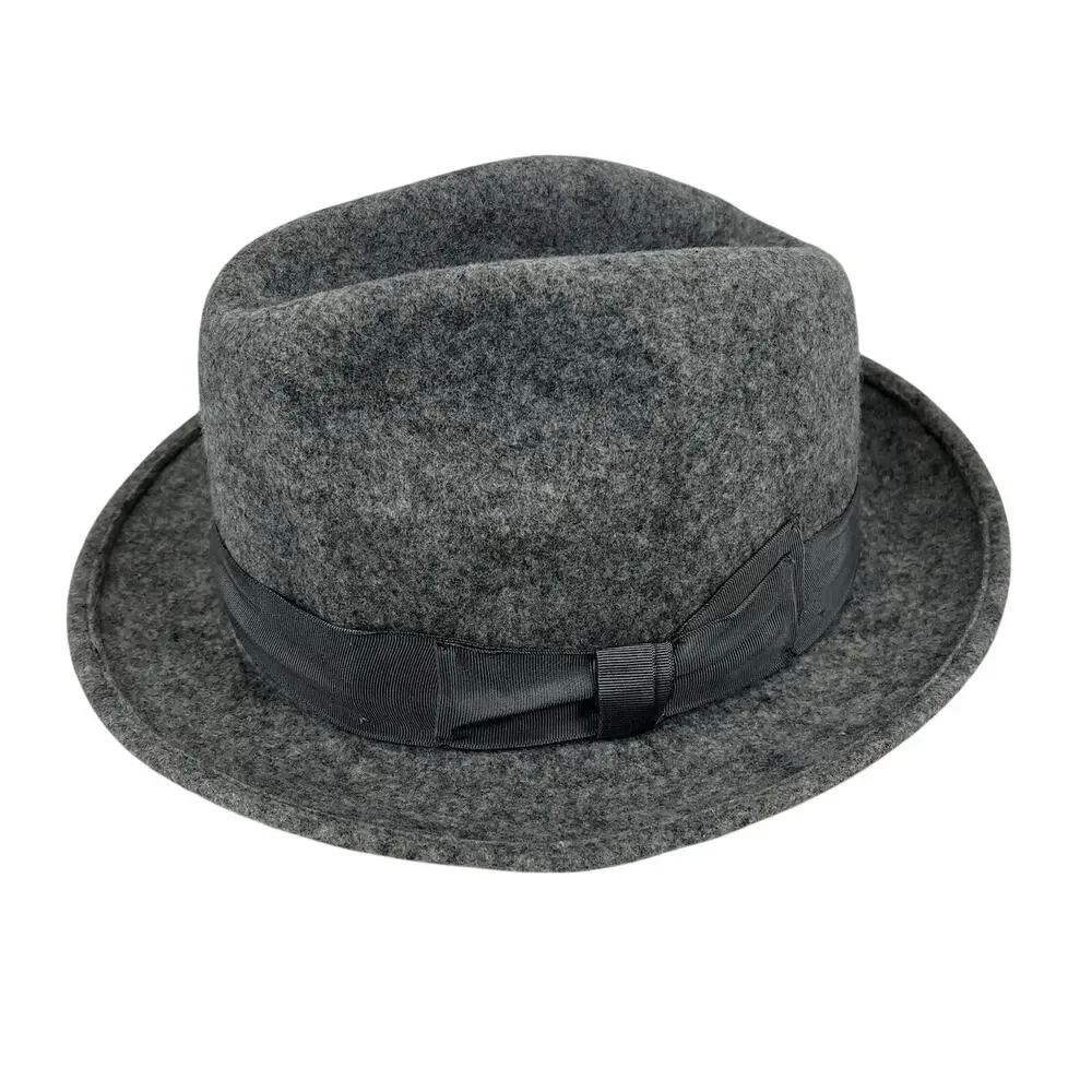 Charcoal Brim Hat Size XL Wool Felt The Tempo Pamoa Wool Felt PMW21B